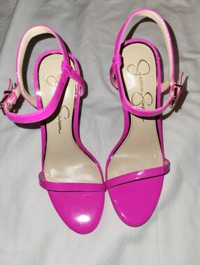 Jessica Simpson Hot Pink Heels